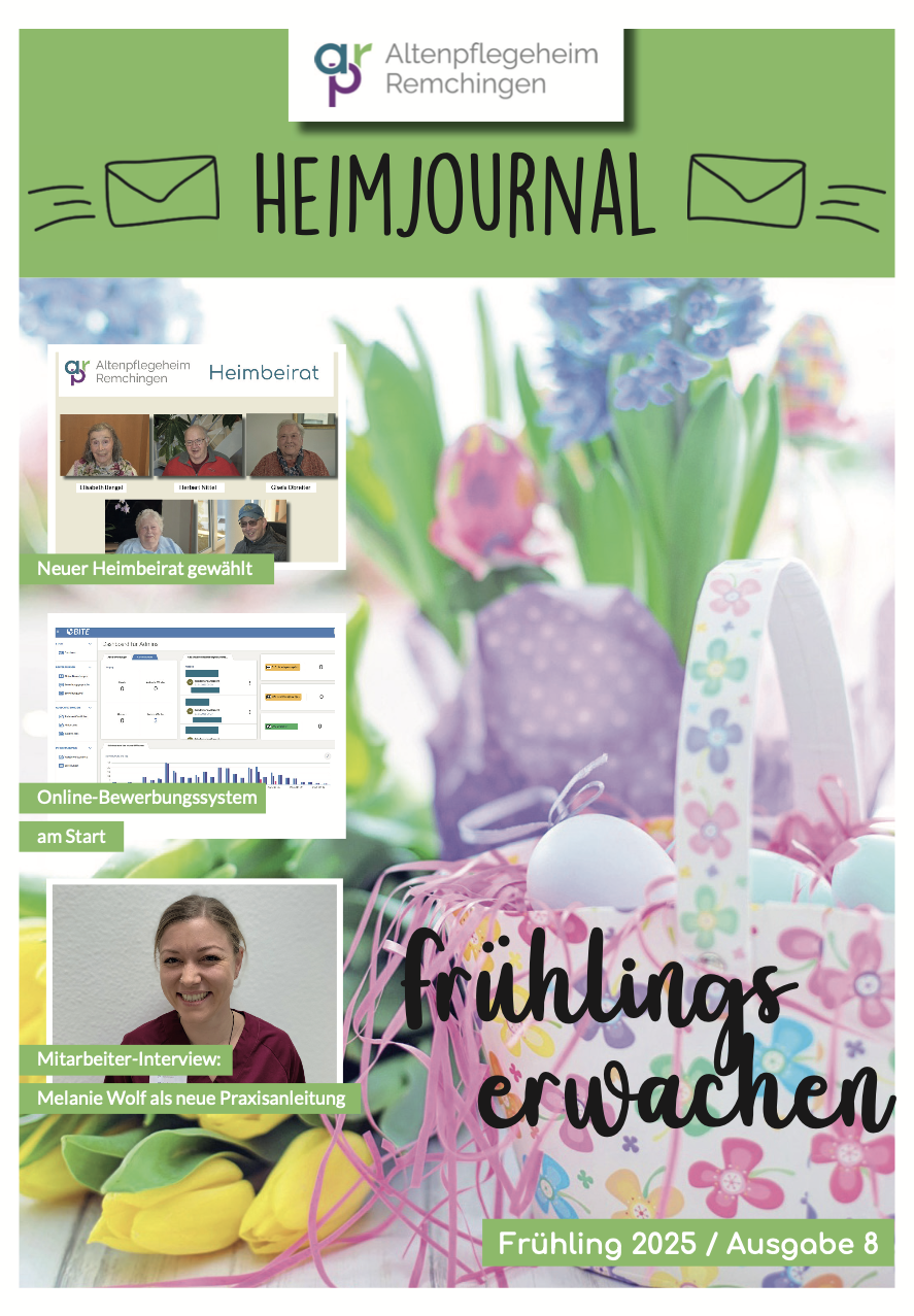 Heimjournal Frühling 2025 öffnen Titelseite Heimjournal Frühling 2025
